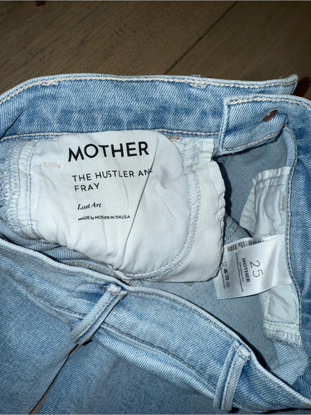 MOTHER The Hustler Ankle Fray - Picture 6 of 6